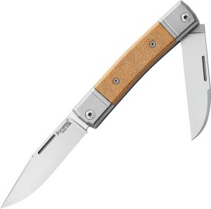 LSTBM13CVN.jpg LionSTEEL BestMan Slipjoint Folding Knife M390 Canvas Micarta