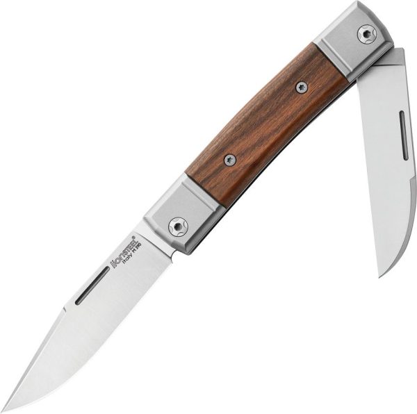 LionSTEEL BestMan Slipjoint Folding Knife M390 Santos Wood