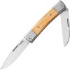 LionSTEEL BestMan Slipjoint Folding Knife M390 Olive Wood