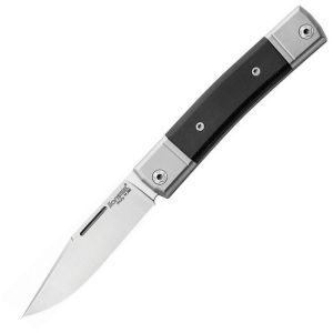 LSTBM1EB.jpg LionSTEEL BestMan BM1 Slipjoint Folding Knife M390 Ebony Wood