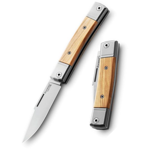 LionSTEEL BestMan BM1 Olive Slip Joint Folding Knife M390