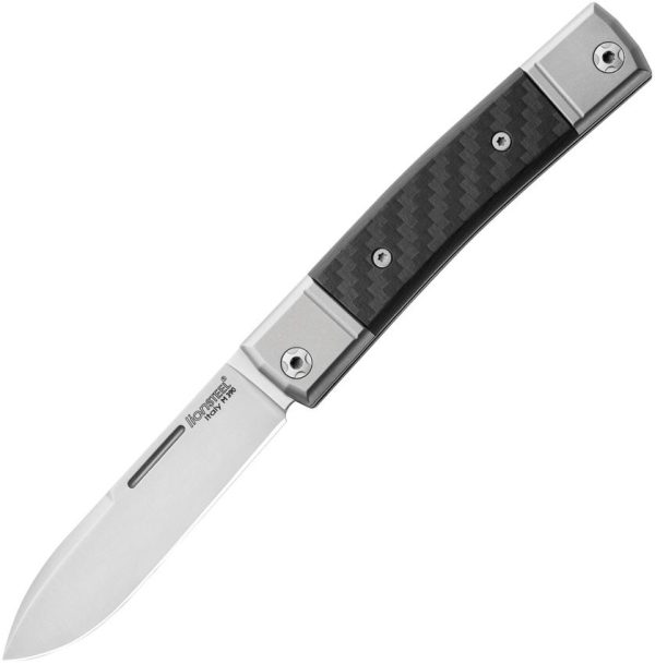 LionSTEEL BestMan Slip Joint Folding Knife M390 Carbon Fiber
