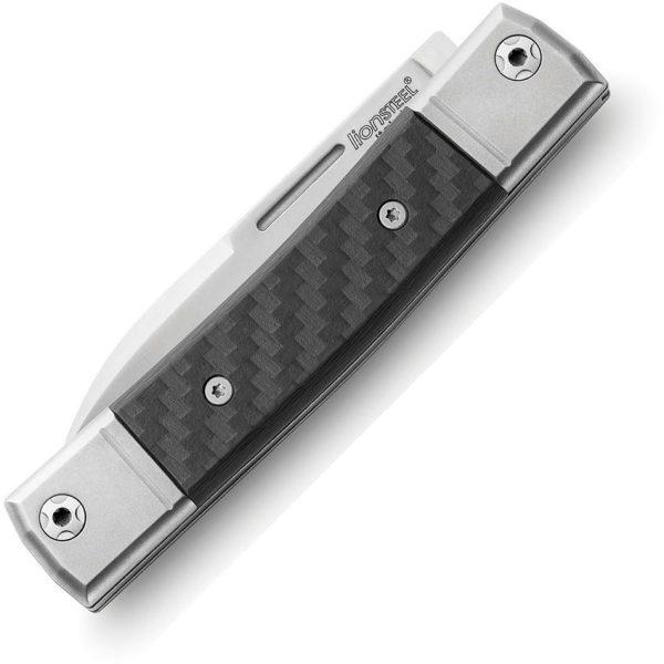 LionSTEEL BestMan Slip Joint Folding Knife M390 Carbon Fiber