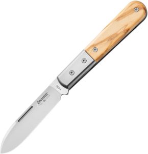 LionSTEEL Barlow Roundhead M390 Olive Wood Folding Knife