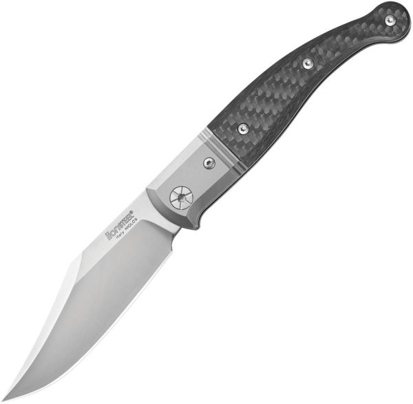 LSTGT01CF.jpg LionSTEEL Gitano Slip Joint Folding Knife Carbon Fiber Niolox