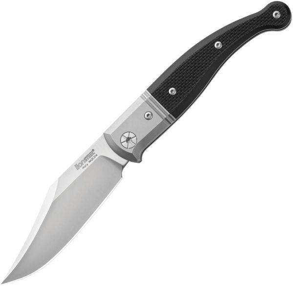 LionSTEEL Gitano Slip Joint Black G10 Folding Knife Niolox