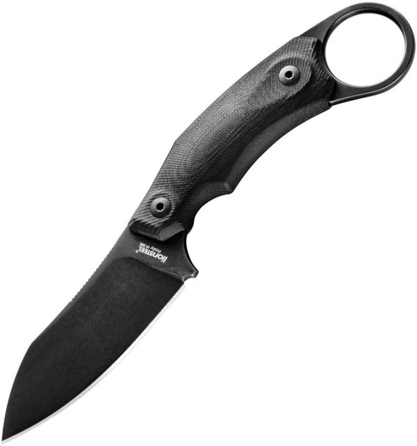 LionSTEEL H1 Fixed Blade Skinner M390 Black G10 Kydex
