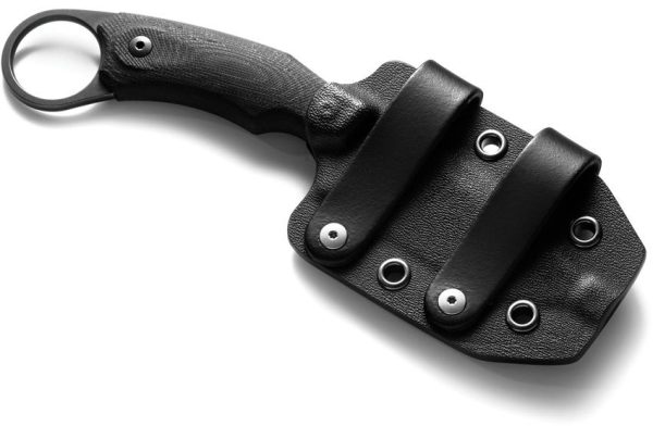 LionSTEEL H2 Fixed Blade M390 Black G10 Kydex Sheath