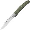 LSTJK1CVG.jpg LionSTEEL Jack Folder M390 Green Micarta Folding Knife