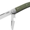 LionSTEEL Jack Folder Green Micarta M390 Folding Knife