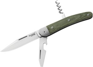 LionSTEEL Jack Folder - Green Micarta EDC