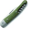 LionSTEEL Jack Folder - Green Micarta EDC
