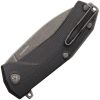 LionSTEEL KUR Linerlock Folding Knife Sleipner Steel Black G10