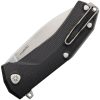 LionSTEEL KUR Linerlock Folding Knife Sleipner Steel Black G10