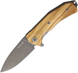 LSTKURBUL.jpg LionSTEEL KUR Linerlock Folding Knife Sleipner Olive Wood