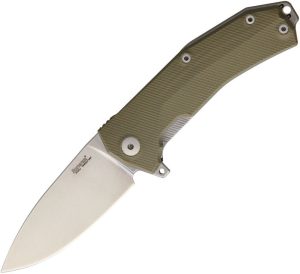 LSTKURGR.jpg LionSTEEL KUR Linerlock Green G10 Folding Knife Sleipner Steel