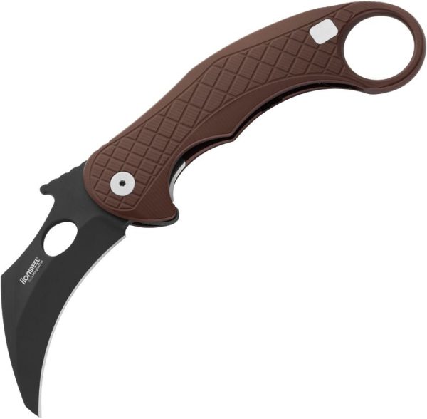 LionSTEEL L.E.ONE Framelock Earth CPM MagnaCut Karambit Folding Knife