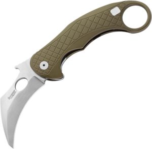 LionSTEEL L.E.ONE Framelock Green CPM MagnaCut Folding Knife