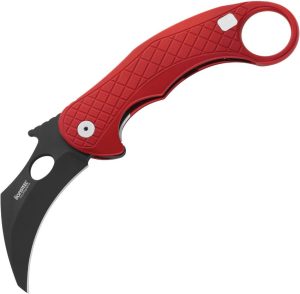 LionSTEEL L.E.ONE Framelock Red CPM MagnaCut Folding Knife