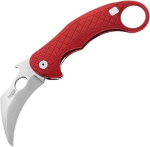 LionSTEEL L.E.ONE Framelock Red CPM MagnaCut Folding Knife