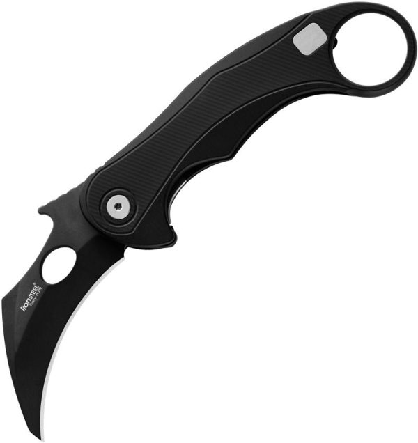 LionSTEEL LEone Mid Framelock Black M390 Folding Knife