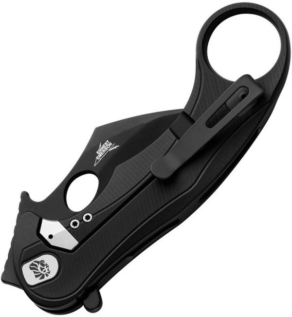 LionSTEEL LEone Mid Framelock Black M390 Folding Knife