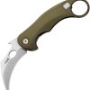 LionSTEEL LEone Mid Framelock Green M390 Folding Knife