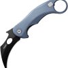 LSTLE2AIB.jpg LionSTEEL LEone Mid Framelock Blue M390 Folding Knife