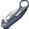 LionSTEEL LEone Mid Framelock Blue M390 Folding Knife