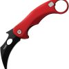 LionSTEEL LEone Mid Framelock Red Folding Knife M390
