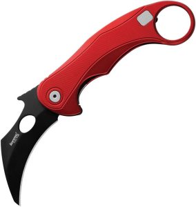 LionSTEEL LEone Mid Framelock Red Folding Knife M390