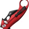 LionSTEEL LEone Mid Framelock Red Folding Knife M390
