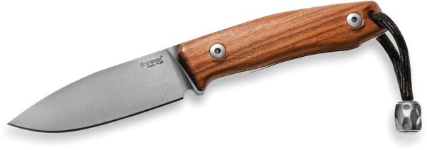 LionSTEEL M1 Fixed Blade 3" M390 Santos Wood Italian Knife