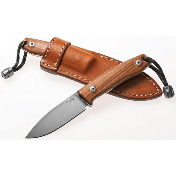 LionSTEEL M1 Fixed Blade 3" M390 Santos Wood Italian Knife