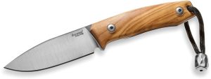 LionSTEEL M1 Fixed Blade Olive Wood M390 Stainless Italy