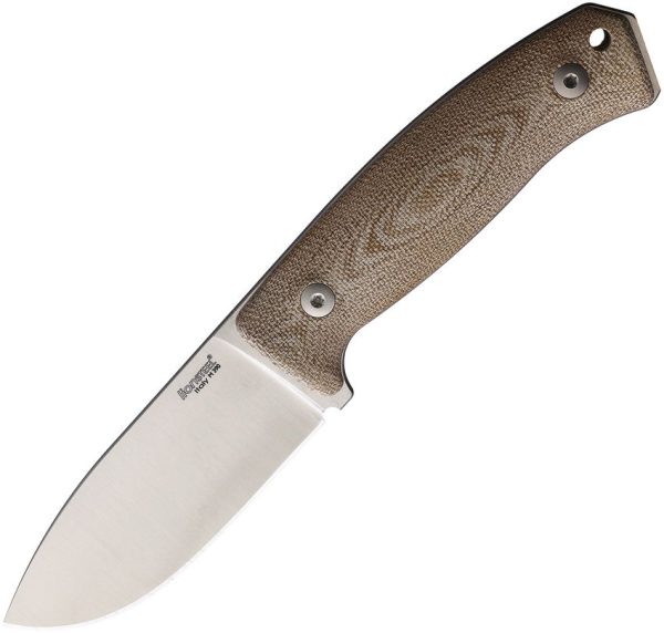 LionSTEEL M2M Fixed Blade M390 Stainless Natural Canvas