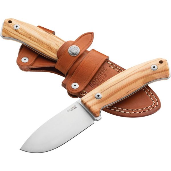 LionSTEEL M2M Fixed Blade Olive M390 Stainless Italian
