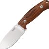 LionSTEEL Hunter Fixed Blade Niolox Steel Santos Wood Handle