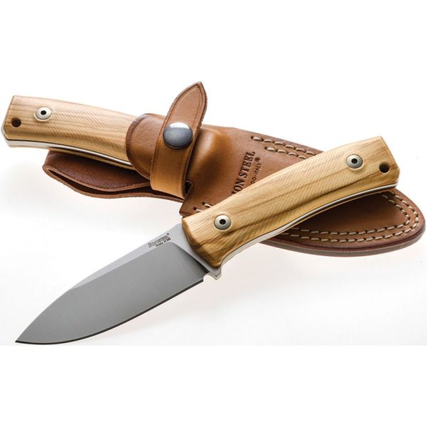 LionSTEEL M4 Fixed Blade Olive Wood M390 Stainless Italy