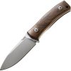 LionSTEEL M4 Fixed Blade Walnut Wood Handle M390 Steel