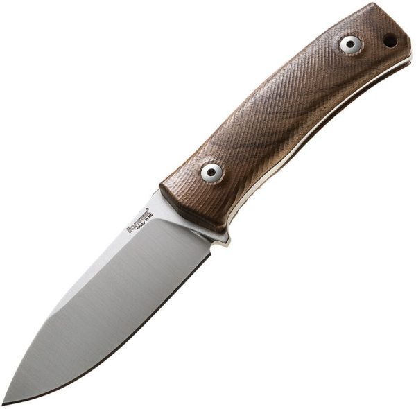 LionSTEEL M4 Fixed Blade Walnut Wood Handle M390 Steel