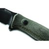 LionSTEEL M5 Fixed Blade Green Micarta Sleipner Steel