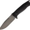 LionSTEEL M5 Fixed Blade 4.5" Sleipner Steel Black G10