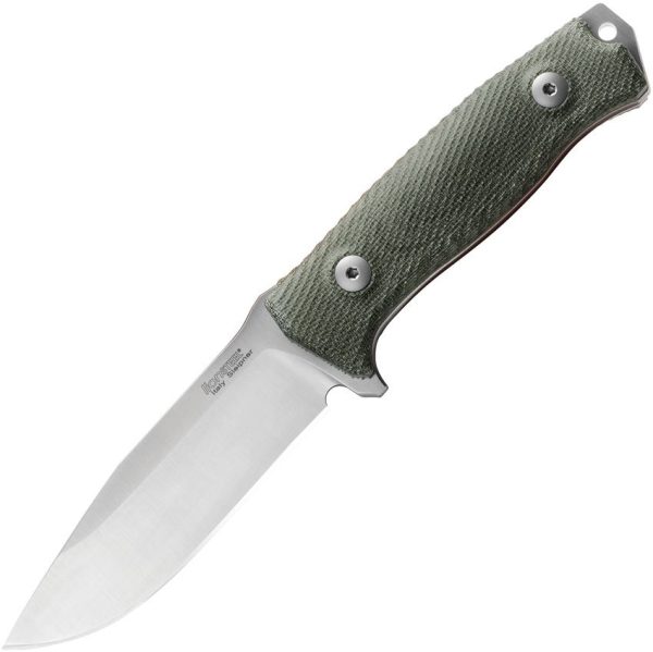 LSTM5CVG.jpg LionSTEEL M5 Fixed Blade Green Micarta Sleipner Steel Knife