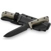 LionSTEEL M7 Fixed Blade 7in - Black Sleipner