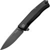 LionSTEEL Myto Framelock Folding Knife M390 Black Aluminum