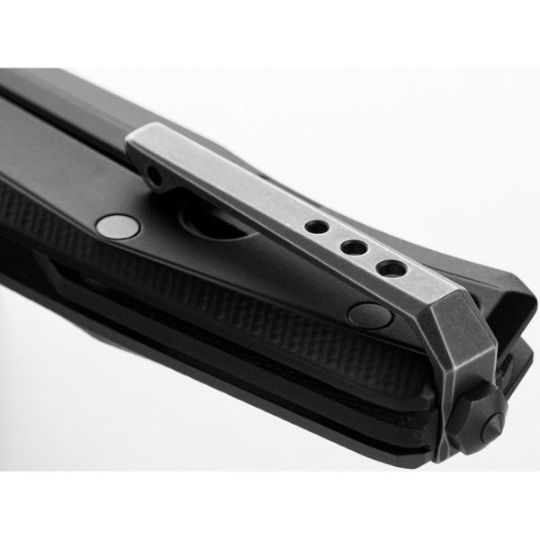 LionSTEEL Myto Framelock Folding Knife M390 Black Aluminum