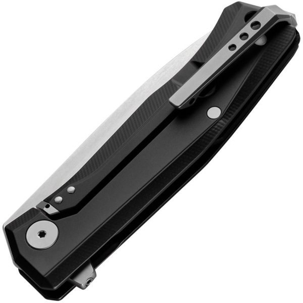 LionSTEEL Myto Framelock M390 Black Aluminum Folding Knife