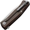 LionSTEEL Myto Framelock Folding Knife M390 Brown Aluminum