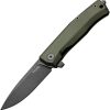 LionSTEEL Myto Framelock Green Aluminum M390 Folding Knife